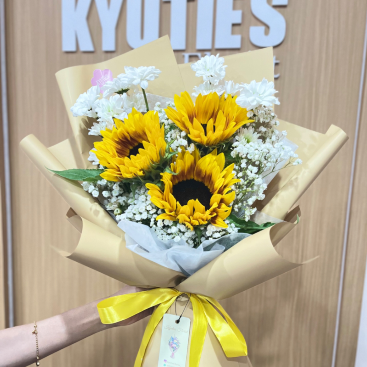 Bouquet fresh 3 Sunflowers
